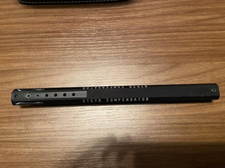 Vendo Cubrecañón de Steyr Mannlicher LP Match en buen estado. Solo presenta un leve desgaste del pavonado 10