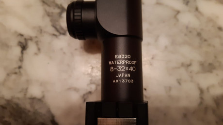 Un compañero me pide que anuncie su visor, y segun dice el....Se vende visor Bushnell Elite 8-32×40 en 02