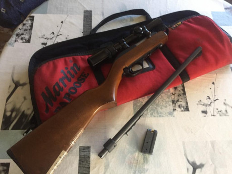 Buenas noches, un amigo de mi padre vende esta carabina, 200€ con visor

Para cualquier cosa hablar directamente 02