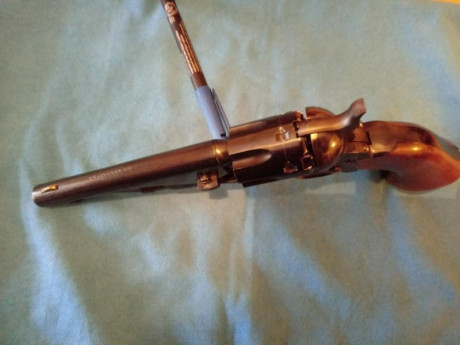 Buenas a todos.
Vendo revolver Pietta Colt Navy 1861 cal. 36 en buen estado.
200 euros
Un saludo. 02