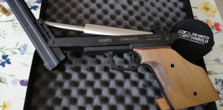 Vendo GAMO COMPACT AIR PISTOL.
Pistola en perfecto en estado y con menos de un mes de uso. La compré para 02