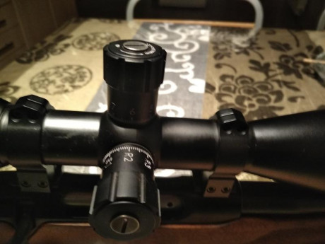 Pues eso, vendo visor delta titanium 3-24-56 con torretas olt iluminado con control paralela je y tubo 01