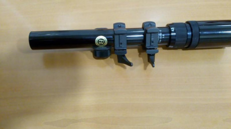 Vendo visor Bushnell de batida, tubo de pulgada aumentos 1'5 a 4'5 x 20 anillas picatini desmontables 01