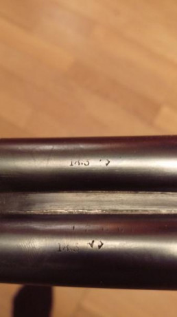 Un amigo deja la caza y vende esta arma.

Escopeta Paralela AYA,  modelo: 116, calibre 12 pletinas largas, 20