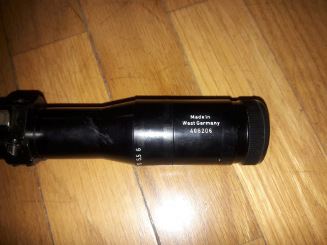 Hola compañeros,un amigo me pide que le anuncie su visor zeiss diavari ZA de 1,5-6x42. Lleva montado las 10