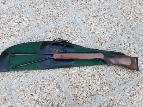 Hola chicos.
Pongo en venta carabina CF30.
Con muy poco uso, apenas se han disparado dos cajas de balines
Calibre 01