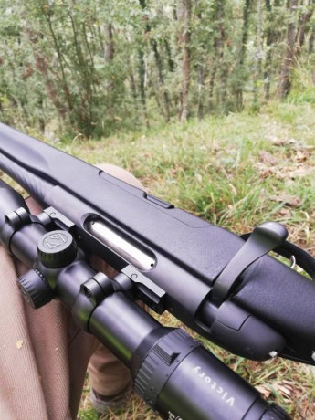 mannlicher pro hunter cal 308win, sin monturas y sin visor, 950€,el rifle tira que es una maravilla, se 01