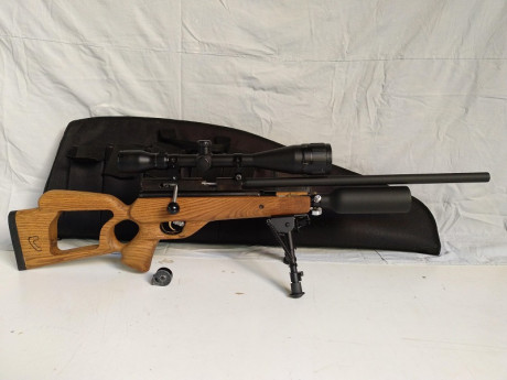 Pongo a la venta esta QB79 PCP 5.5
Breech multitiro fabricado exproceso para ella. Con cargador Marauder.
Cañón 00