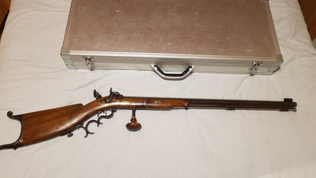 Vendo estas Armas por no usarlas.
Rifle Waadlander cal.45 de pedersoli con caja de aluminio incluida.
Pistola 00