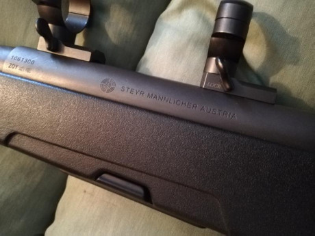 mannlicher pro hunter cal 308win, sin monturas y sin visor, 950€,el rifle tira que es una maravilla, se 12