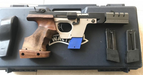 Vendo Walther GSP Expert del 32wc con kit 22Lr. Tanto el arma como el kit están en perfectas condiciones. 02