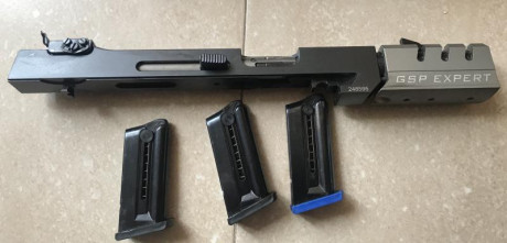 Vendo Walther GSP Expert del 32wc con kit 22Lr. Tanto el arma como el kit están en perfectas condiciones. 00