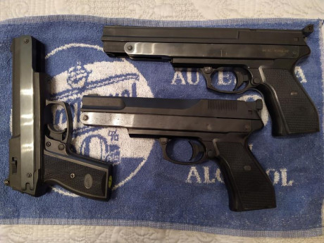 Vendo estas tres pistolas es un lote, no me planteo venderlas por separado. Como no se muy bien como tiran 00