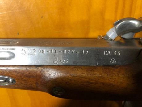 Buenas tardes:
                       Vendo pistola de avancarga ARSA CAL.45 Guiada en AE. La pistola 01