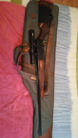 Rifle Browning BAR II calibre 338 wm, carril warne, anillas desmontables, visor tasco titán nuevo 1-4 01