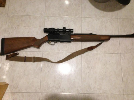 Hola por dejar la caza mayor,vendo rifle FN con visor Meopta de batida,monturas desmontables,fundas Venator 01