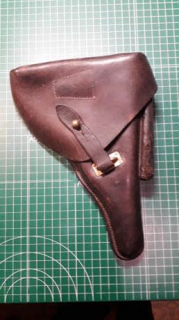 Buenas. 
Pongo a la venta esta Luger P08 bfy 42 fabricada por Mauser, conocida como Black Widow. 
Comprada 10