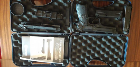 beretta 92fs 9mm + kit 22lr usada para ascender de categoría el carro de 9mm prácticamente sin usar tlf.-630745212
guiado 30