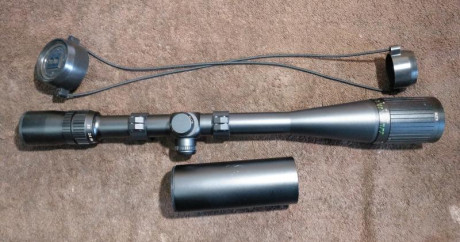 Se vende/cambia Bushnell Elite 4200 8*32x40.
Tubo de 1" con anillas Warne máxima incluidas.
Solo 00