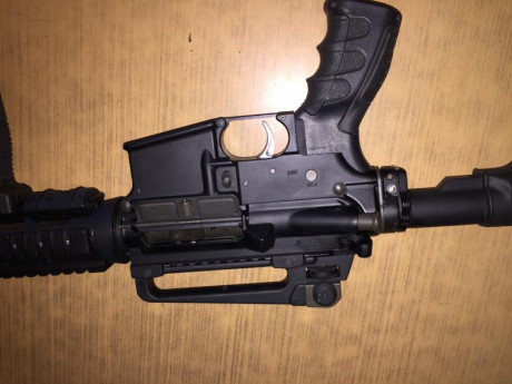Hola vendo ar 15 marca sabre de 14,5 con extras y muchos consumibles si te entrega en mano dispongo de 11