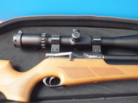 Se pone a la venta carabina Onix Scout 5,5 seminueva comprada el año pasado en el corte ingles, aun en 02