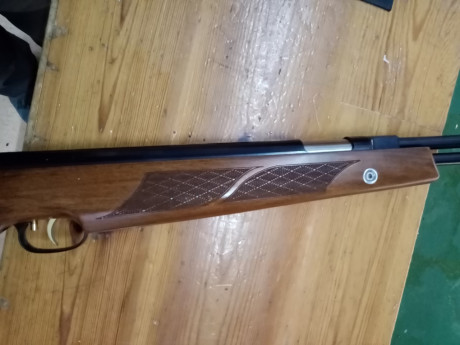 Buenas,
Vendo carabina HW97K del 5,5mm a 20 julios, la tenía para hacer HFT, pero he visto que por la 21