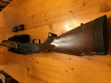 Buenos días.

Vendo Remington 750 Woodmaster calibre 30-06 con dos cargadores ( 2 y 4 cartuchos) , alza 11