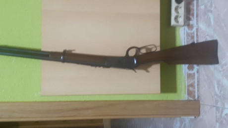 Vendo carabina Tigre 44-40,es la corta una copia de wincheste, la vendo por no usarla esta muy bien de 02