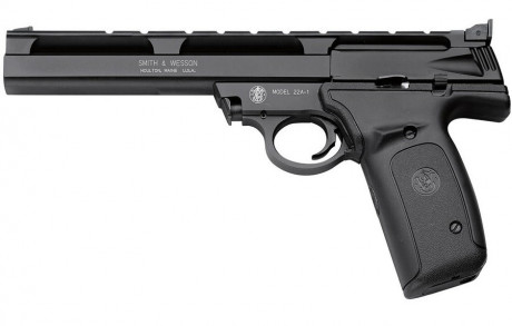 Hola a todos, vendo una pistola S&W mod 22A del calibre 22. El arma esta en Madrid. Muy buena para 00
