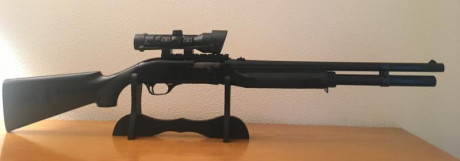 Vendo escopeta segunda mano BENELLI SUPER 90 M1
Fibra sintética 
Largo cañones 51 cm.
Calibre 12/70 y 02