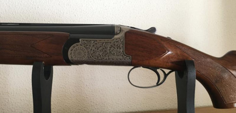 Vendo Escopeta segunda mano superpuesta  FRANCHI. 
Escopeta fina.
Expulsora.
Selectora.
Largo cañones 01