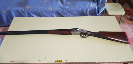 Por enfermedad dejó la caza y vendo Garbi modelo 103, 70 de cañon, 3 y 1 estrellas, 36 cm desde primer 11