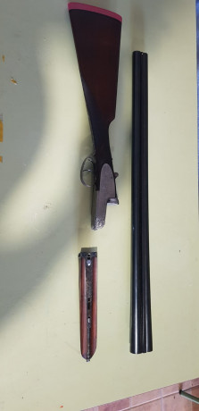 Por enfermedad dejó la caza y vendo Garbi modelo 103, 70 de cañon, 3 y 1 estrellas, 36 cm desde primer 10