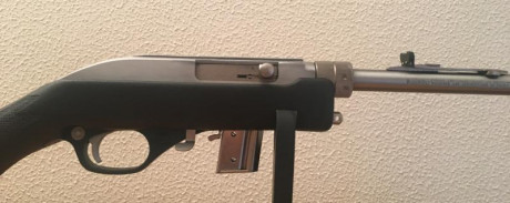 -Vendo  CARABINA MARLIN PAPOOSE 
- Acción semiautomática.
- Construida en acero inoxidable, acabado niquelado.
- 00