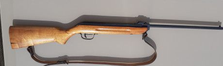 Buenos días.
Vendo carabina Gamo Juaristi, es el primer modelo marcado como Gamo pero fabricado por Juaristi.
Está 01