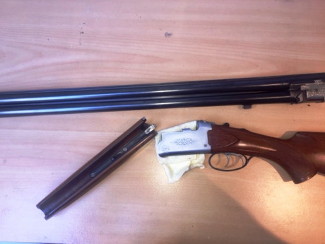  Vendo estas dos armas, Rifle y Escopeta 

1)-RESERVADO EL RIFLE-	 Rifle Tigre cal: 44-40 , en perfecto 51