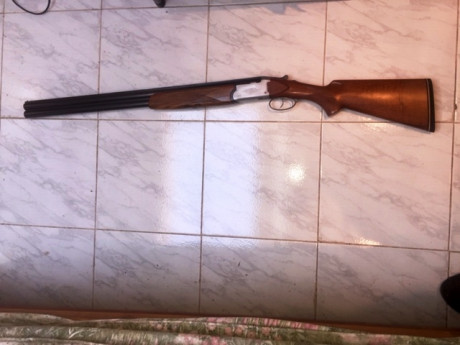 Vendo escopeta  AZ (Ascensio Zabala), calibre 12/70, superpuesta con cañones con chokes de de 1 y 3 estrellas 01