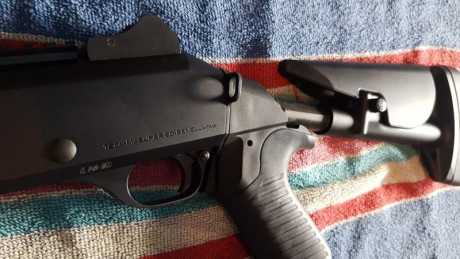En ventas estas dos piezas de escopeta benelli m4 
Palanca tirador carro  (Vendida)
Anilla delantera de 30