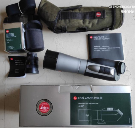 Hola a todos: Compro telescopio terrestre (Leica, Swarovski, Zeiss...) para tiro en galería. 42