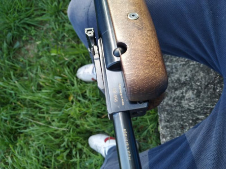 Hola, vendo el cañón de hw80 en calibre 5.5 , es el modelo largo de 500mm con la inscripción made in west 00