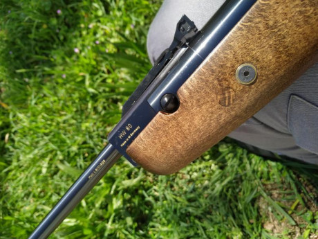 Hola, vendo el cañón de hw80 en calibre 5.5 , es el modelo largo de 500mm con la inscripción made in west 20