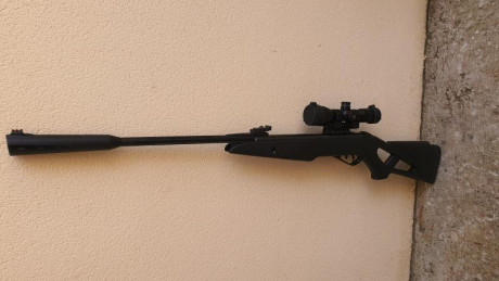 Vendo carabina Whisper X de gamo, en cal 5'5, en perfecto estado.
NO INCLUYE VISOR NI MONTURA.
Vendo por 01