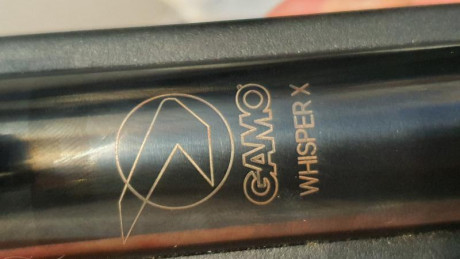 Vendo carabina Whisper X de gamo, en cal 5'5, en perfecto estado.
NO INCLUYE VISOR NI MONTURA.
Vendo por 00