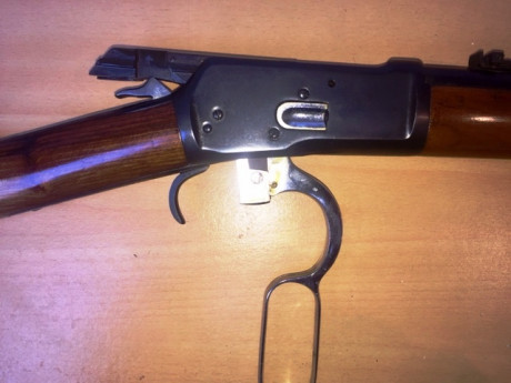 -RESERVADO-  Vendo Rifle Tigre cal: 44-40 , en perfecto estado de funcionamiento, Guiado con Guía tipo 12