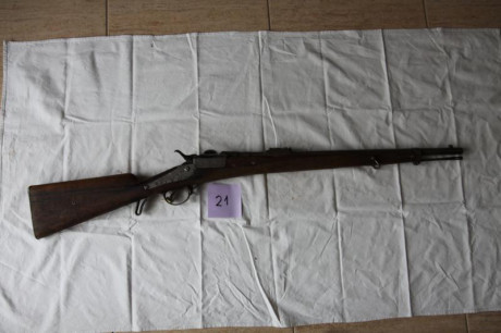 Mosquetón austríaco de retrocarga Werndl. Fuego central.

Precio: 400€

Interesados contactar al 93 4301823 00