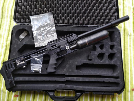 Hola vendo FX Impac calibre 25 con un cargador y maleta de trasporte FX 1200€
Saludos 02