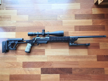 Vendo bípode y regalo rifle Bergara B14 BMP 308w El rifle está literalmente nuevo, no ha tirado ni 400 00