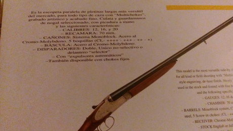 Hola estimados aprovecho este medio para pedirles información sobre una escopeta que le e regalado a mi 31