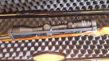 Excelente carabina fabricada en la antigua URSS de la marcada Baikal Modelo TOZ 1701 Calibre 22.
Carabina 02