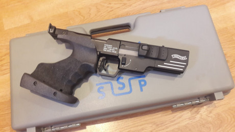 Vendo Walther SSP comprada nueva con menos de 1.000 disparos, con caja original con todos los accesorios 00